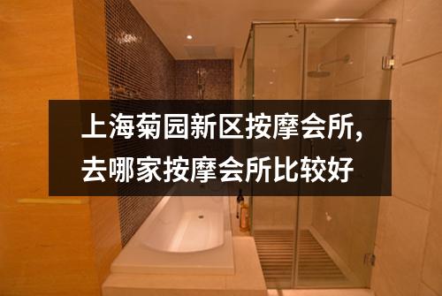 上海菊园新区按摩会所,去哪家按摩会所比较好