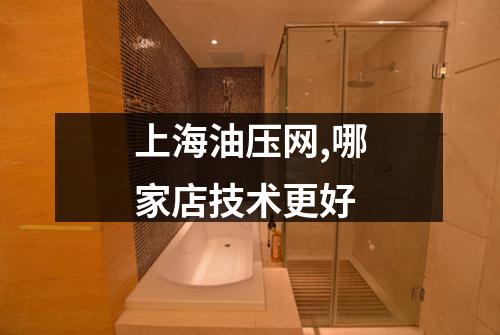 上海油压网,哪家店技术更好