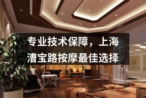 专业技术保障，上海漕宝路按摩最佳选择
