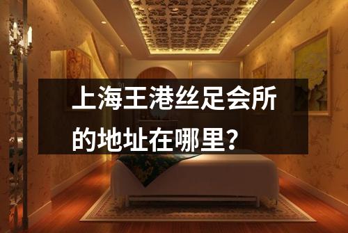 上海王港丝足会所的地址在哪里？