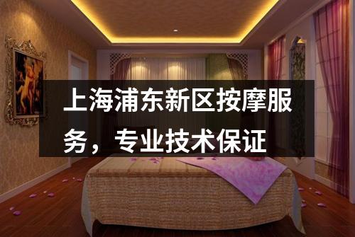 上海浦东新区按摩服务，专业技术保证