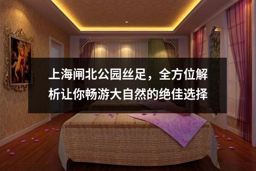上海闸北公园丝足，全方位解析让你畅游大自然的绝佳选择