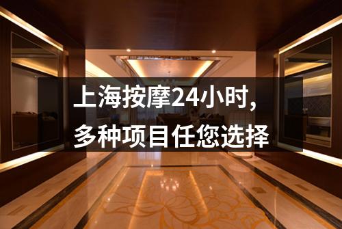 上海按摩24小时,多种项目任您选择