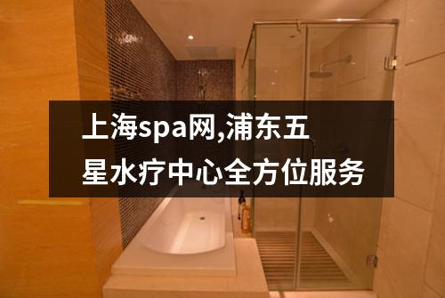 上海spa网,浦东五星水疗中心全方位服务