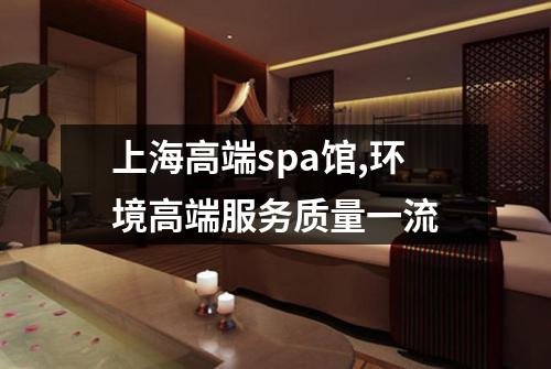 上海高端spa馆,环境高端服务质量一流