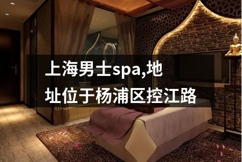 上海男士spa,地址位于杨浦区控江路