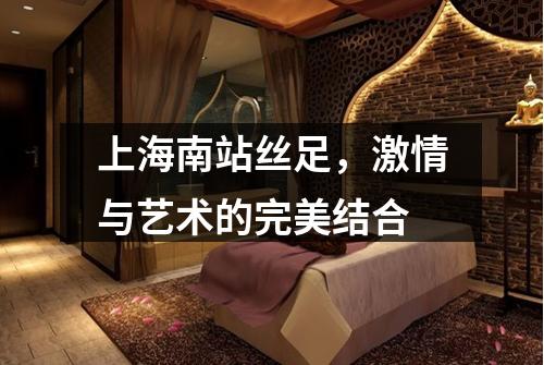 上海南站丝足，激情与艺术的完美结合