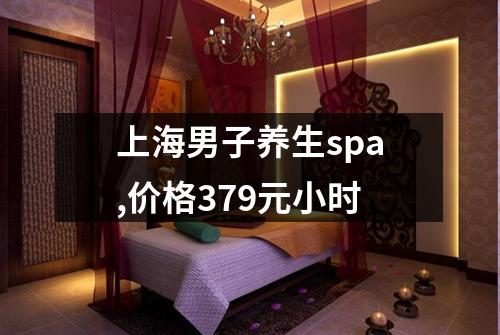 上海男子养生spa,价格379元小时