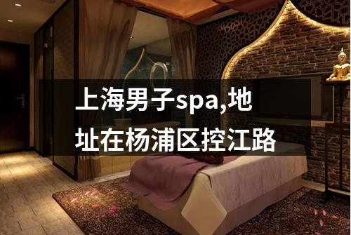 上海男子spa,地址在杨浦区控江路