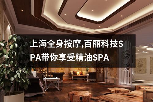 上海全身按摩,百丽科技SPA带你享受精油SPA