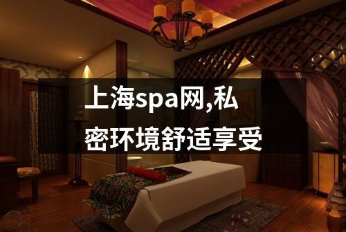 上海spa网,私密环境舒适享受