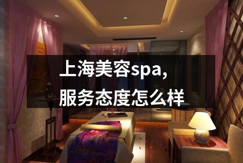上海美容spa,服务态度怎么样