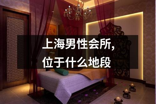 上海男性会所,位于什么地段