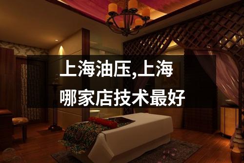 上海油压,上海哪家店技术最好