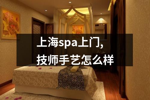 上海spa上门,技师手艺怎么样