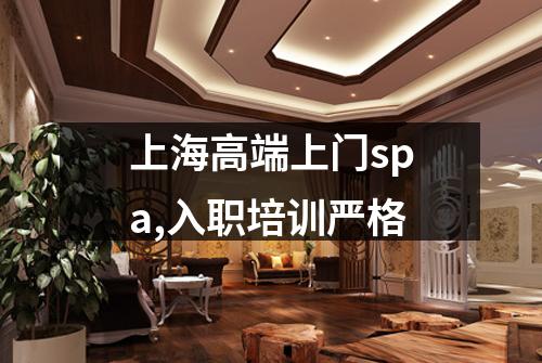 上海高端上门spa,入职培训严格