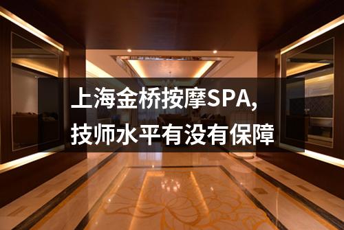 上海金桥按摩SPA,技师水平有没有保障